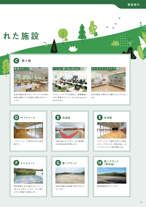 中部大学第一高校2026パンフレット